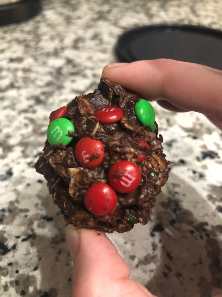 M&M Cookie Butter Balls