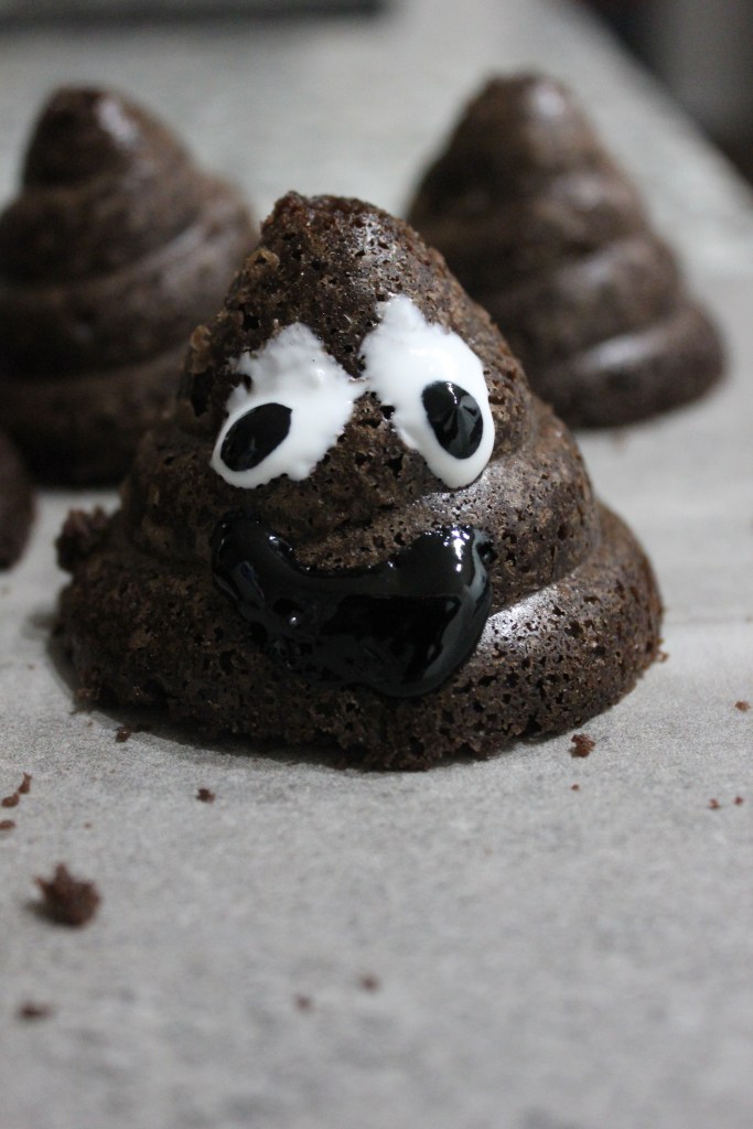 Poop Emoji Cupcakes